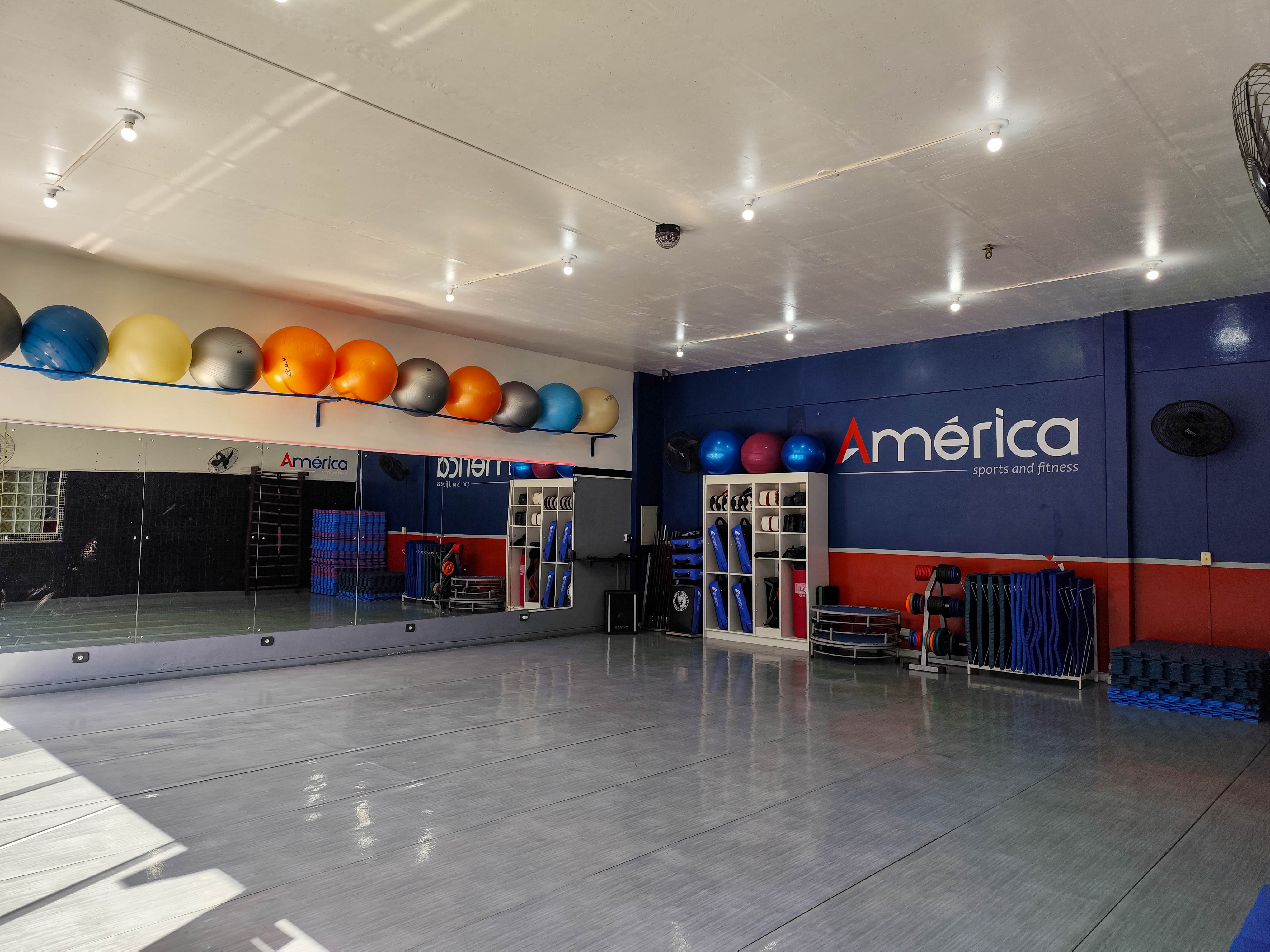 Sala de Ginástica - Academia América